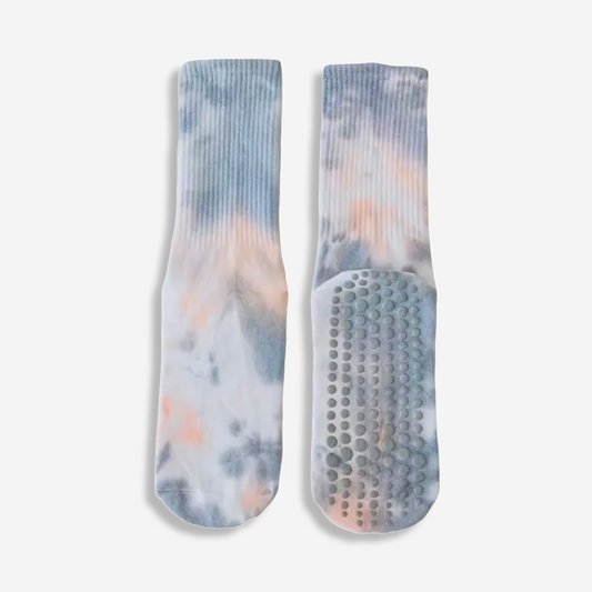 NON-SLIP GRIP SOCKS IN CLOUD